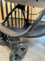 PRE LOVED Nuna Triv Travel System - Biscotti + Brand New 360 Base
