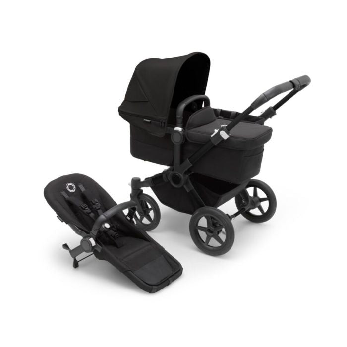 Bugaboo Donkey 5 Twin - Black/Midnight Black