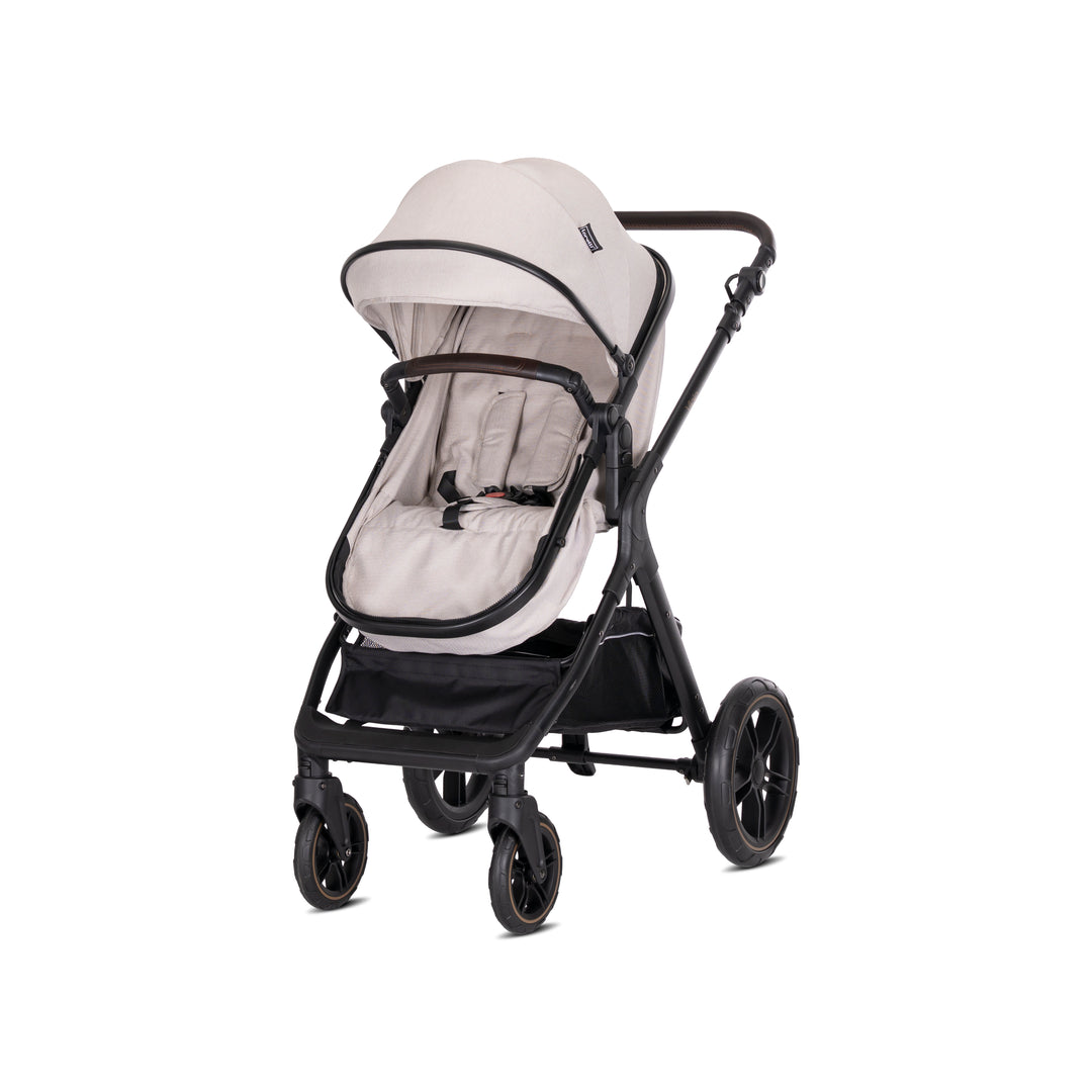 Lorelli Viola 3in1 Travel System Inc Spirit Car Seat - Beige (2025)