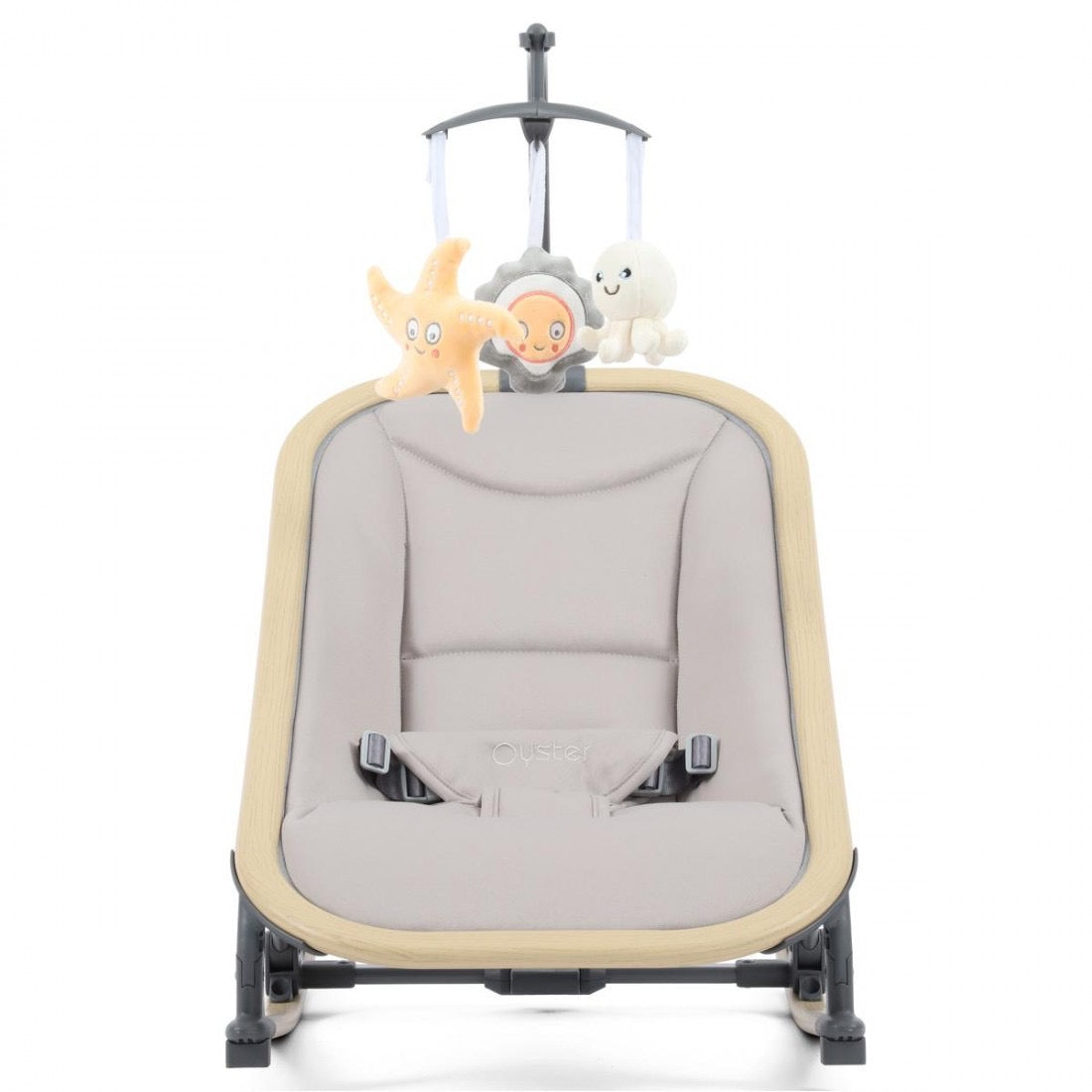 Oyster Rocker Chair - Stone
