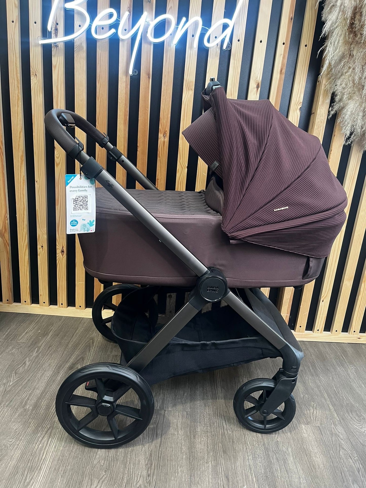 EX DISPLAY Bababing Raffi MKII 2-in-1 Travel System - Heritage