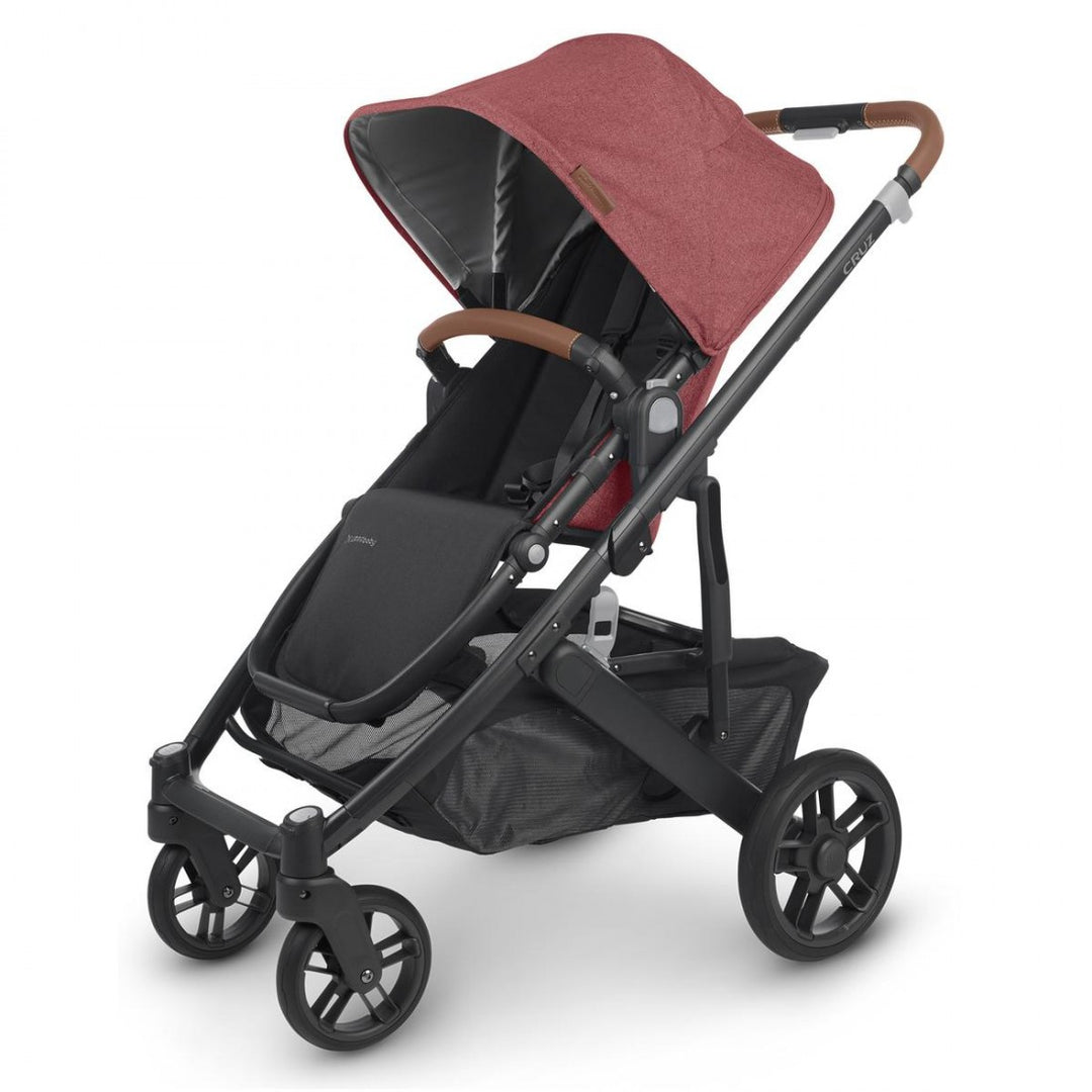 Uppababy Cruz V2 Pushchair + Carrycot + Mesa + Base i-Size Travel System - Lucy