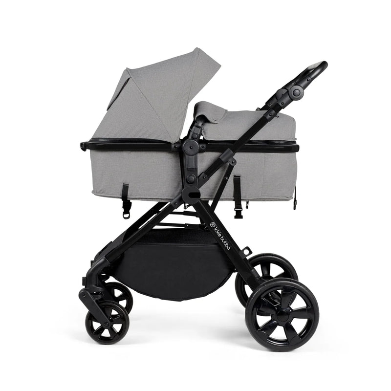 Ickle Bubba Comet 3in1 Travel System With Astral Car Seat - Black/Space Grey