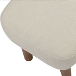 Babymore Callie Nursing Chair with Stool – Ivory
