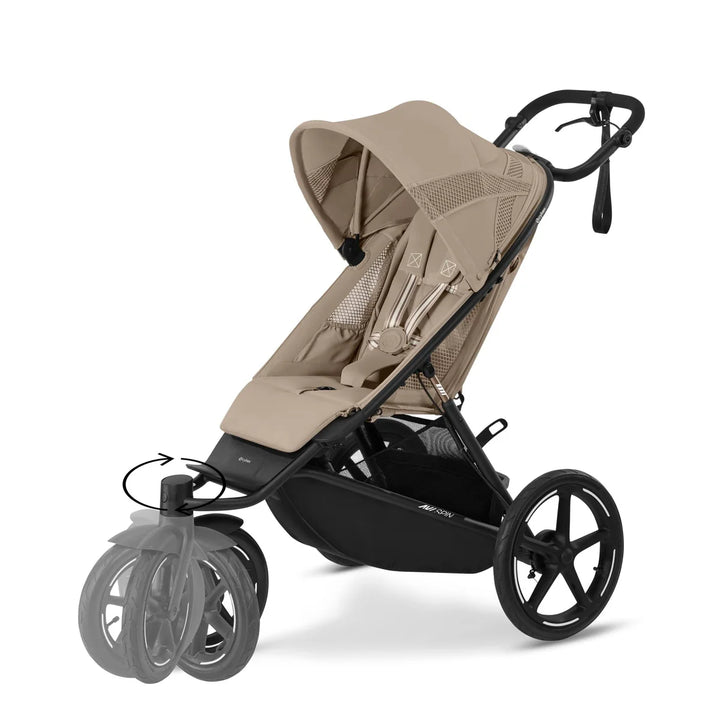 Cybex AVI Spin 3 Wheel Pushchair - Almond Beige