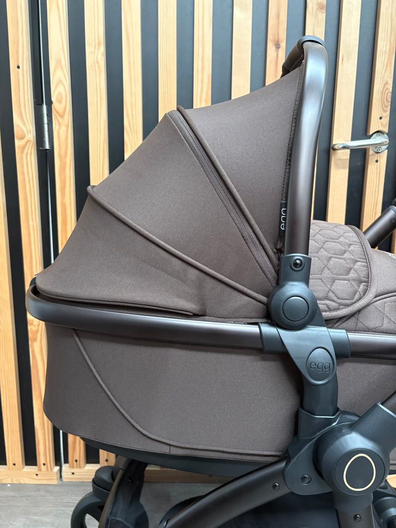 EX DISPLAY egg3 Pram + Pushchair - Turkish Coffee