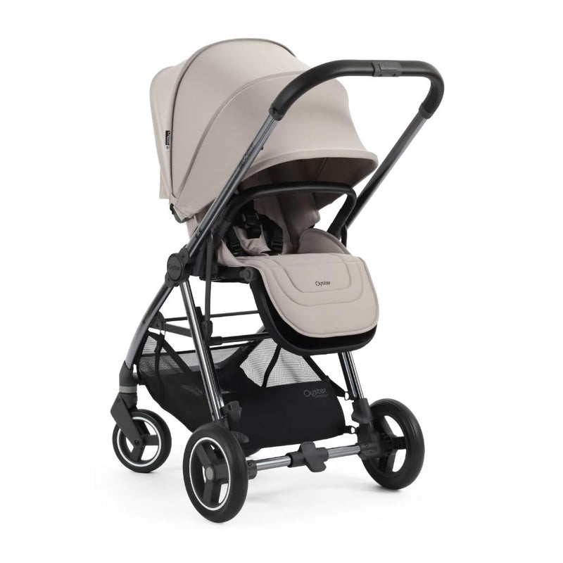 Oyster Gravity+ Stroller 5 pcs Bundle - Stone (Non 360 Car Seat)