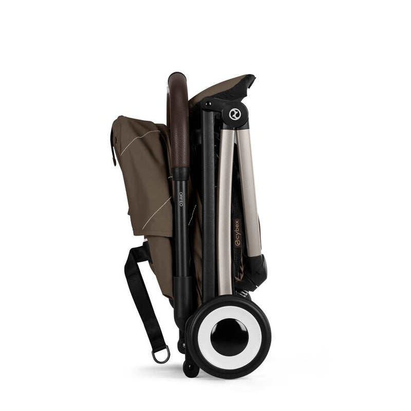 Cybex Orfeo Compact Travel Stroller - Chocolate Brown (2026 Model)