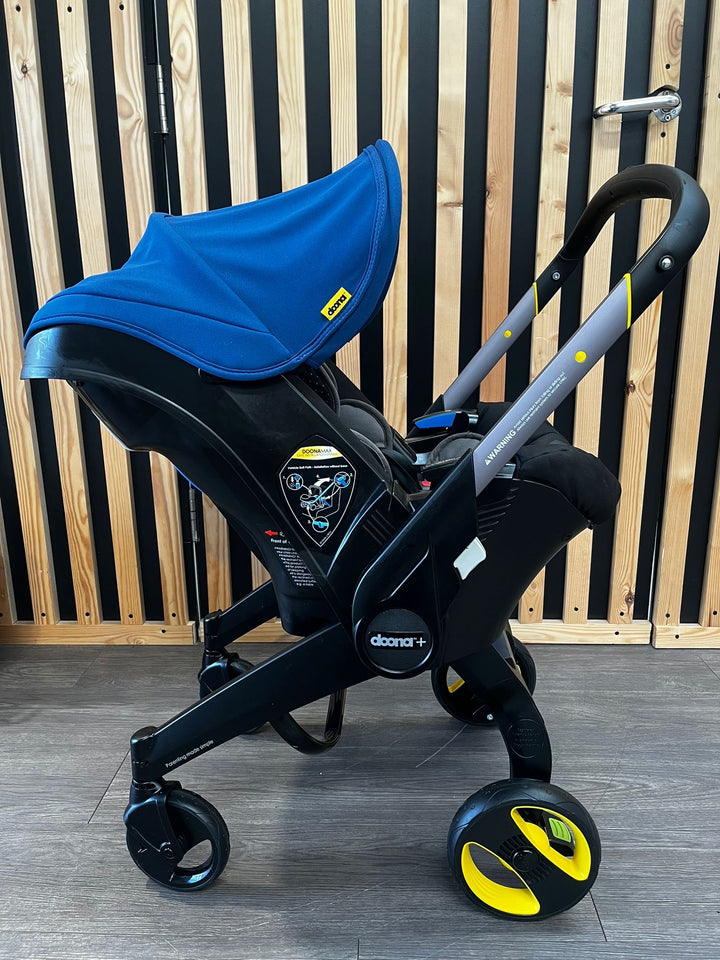 PRE LOVED Doona+ Car Seat & Stroller - Royal Blue