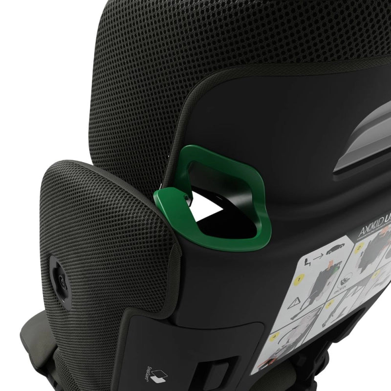Axkid UP Car Seat - Forest Moss Green + FREE FOOTREST WORTH £50!