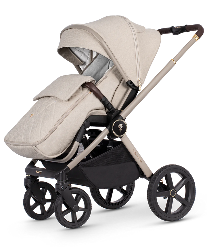 Venicci Tinum Upline Parent & World Facing Pushchair + Accessories - Stone Beige