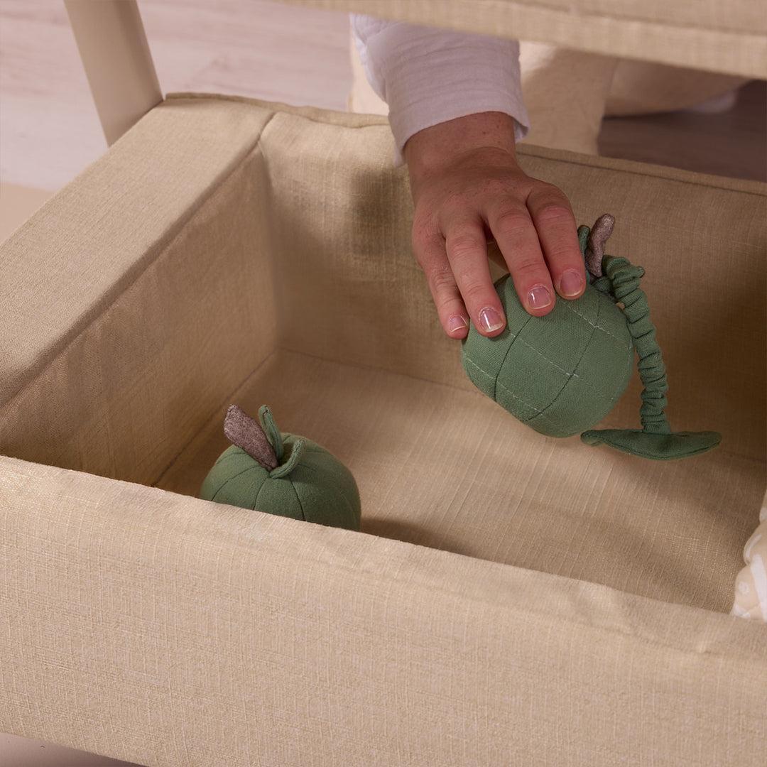 Tutti Bambini Cozee Zen Bedside Crib - Sand