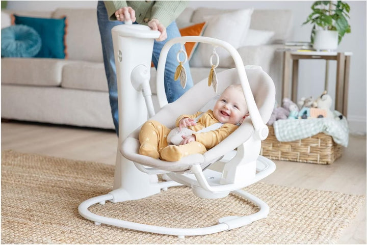 Joie Whimsy Wind Up Swing - Almond