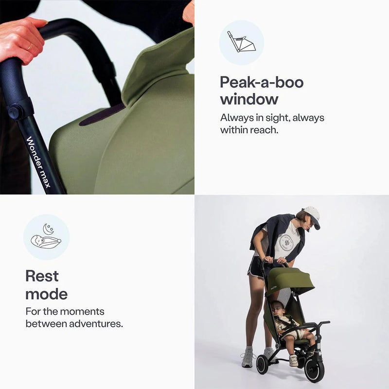 SmarTrike Wonder Max Stroller Trike - Sage/Olive