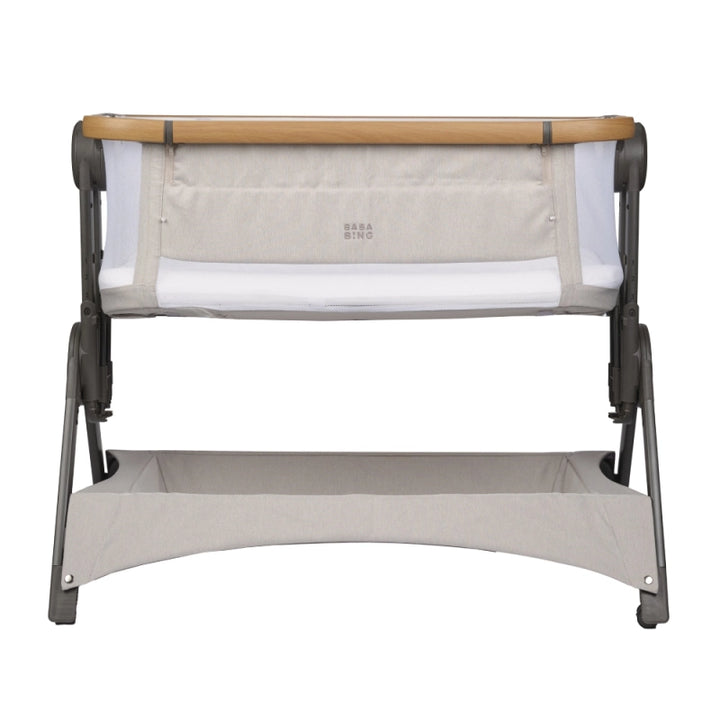 Bababing Nova Bedside Crib & Travel Cot - Neutral