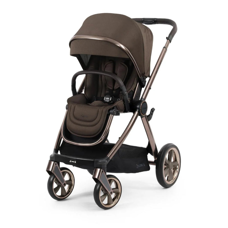Oyster4 Luxury Travel System Bundle Inc Capsule 360 Car Seat - Chocolate Velvet