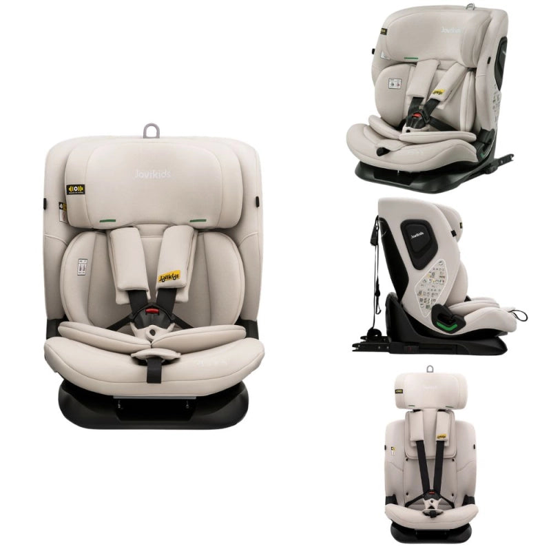 JoviKids Cici TT i-Size Car Seat – Milkstone