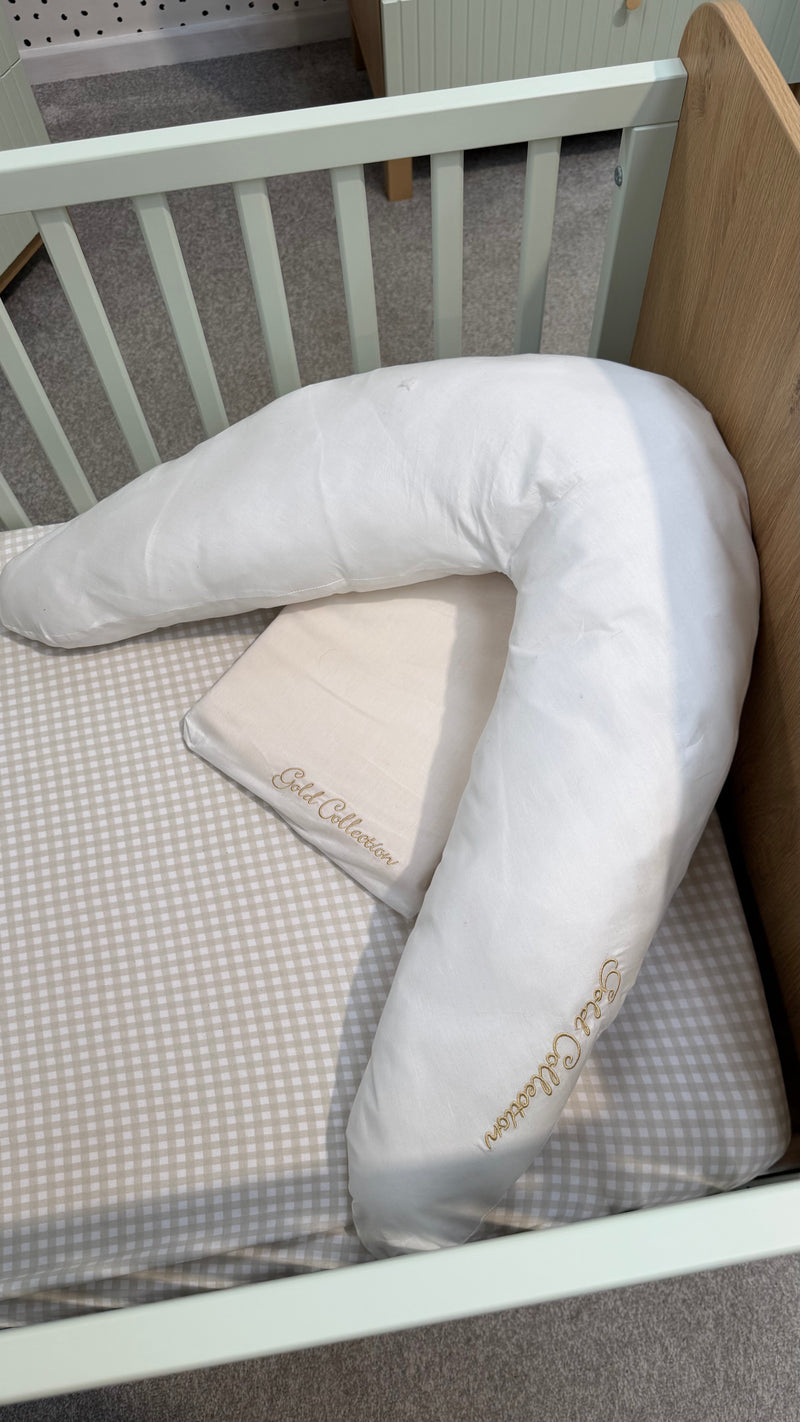 EX DISPLAY Mother&Baby Organic Cotton Support Pillow & Wedge Set
