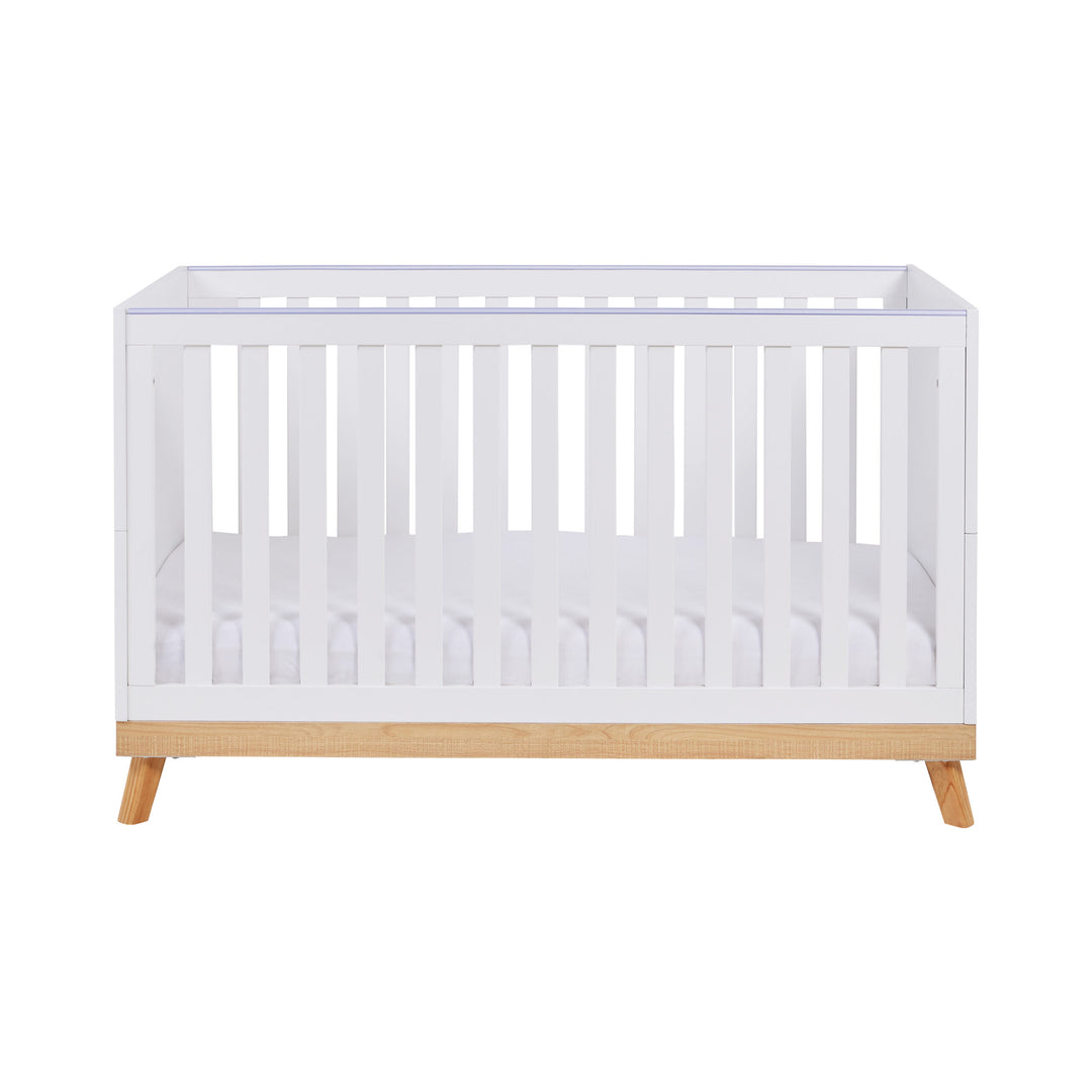 Babymore Mona Cot Bed – White