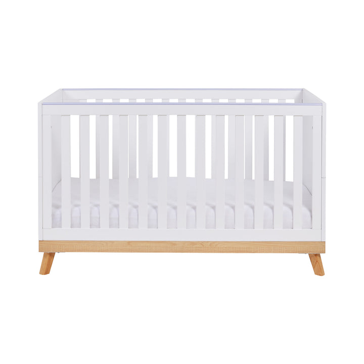 Babymore Mona Cot Bed – White