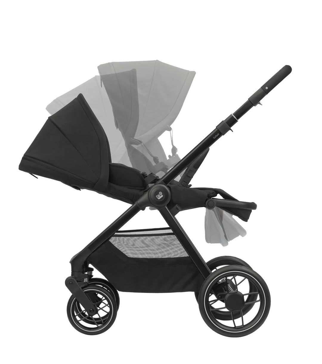 Maxi-Cosi Oxford+ Premium Travel System + Home Premium Bundle - Twillic Black