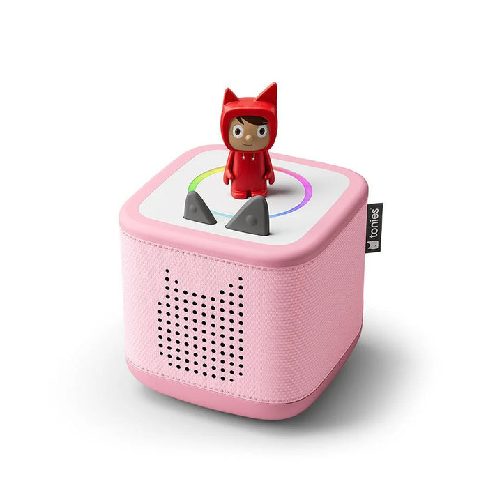 tonies Toniebox 2 Play Set with Paw Patrol Chase Tonie, Tonieplay Game & Tonieplay Controller - Cloud Pink