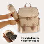 My Babiie Backpack Changing Bag - Blush Quilted