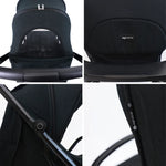 My Babiie MBX7 Plus Auto-Fold Stroller - Black
