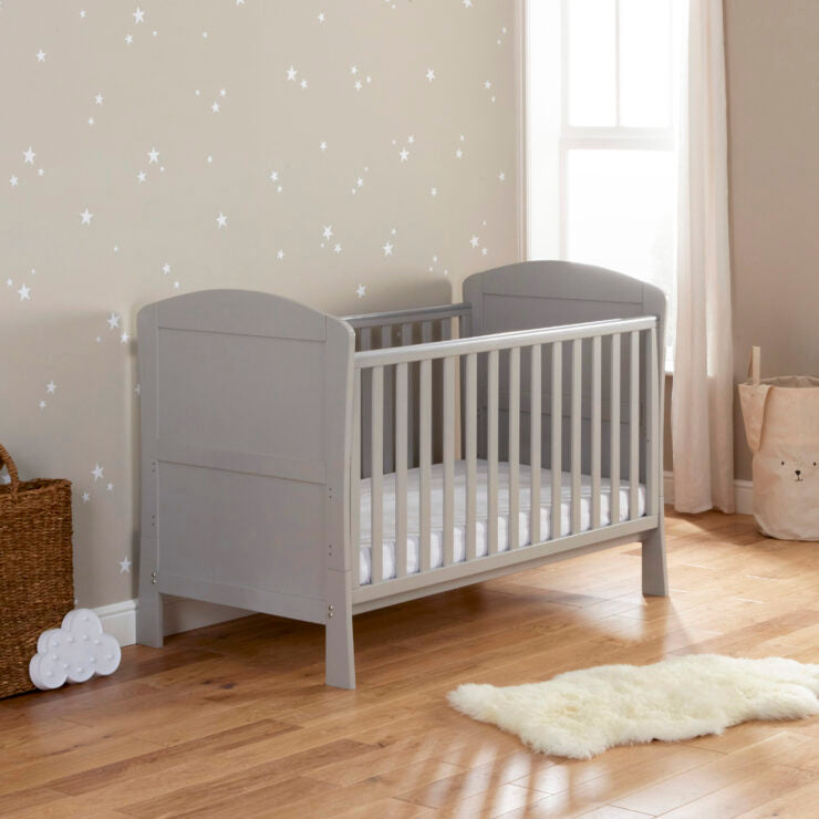 Babymore Aston 3 Piece Nursery Room Set – Grey