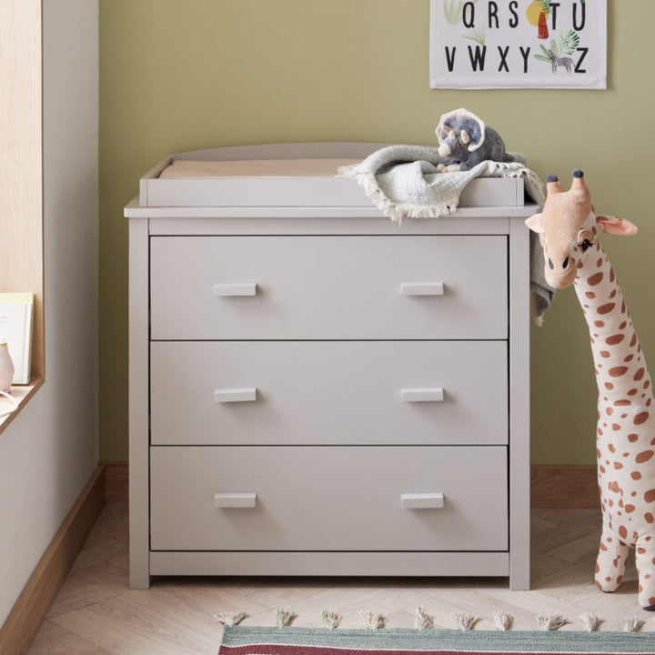 Babymore Aston 2 Piece Nursery Room Set – Grey