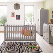 Babymore Aston 3 Piece Nursery Room Set – Grey