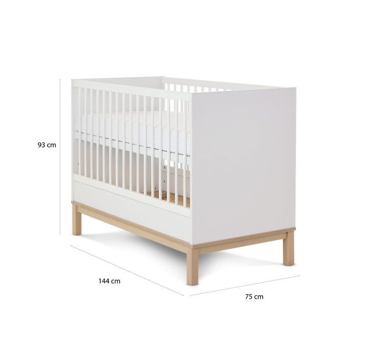 Obaby Astrid Cot Bed – White