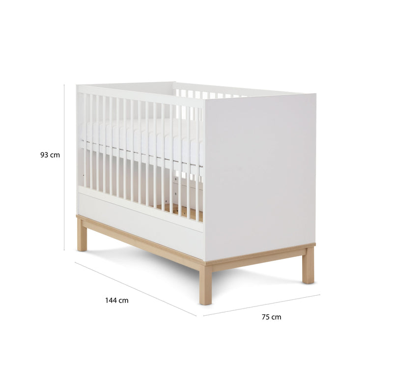 Obaby Astrid Cot Bed – White