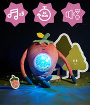 Badabulle Barnaby Plush Cuddly Strawberry Projector Nightlight