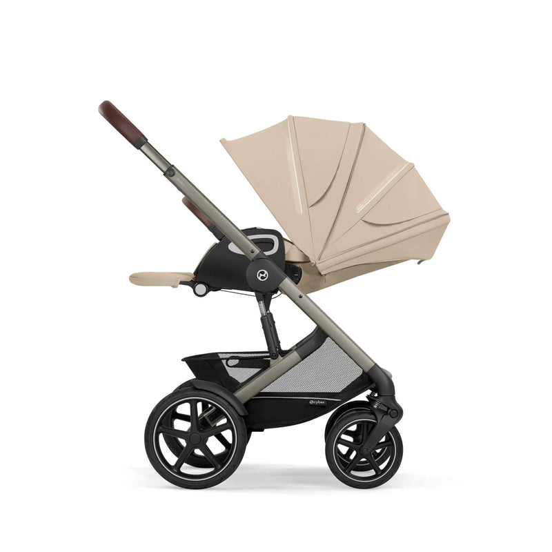 Cybex Talos S Lux 10-Piece Cloud G Travel System Bundle - Almond Beige