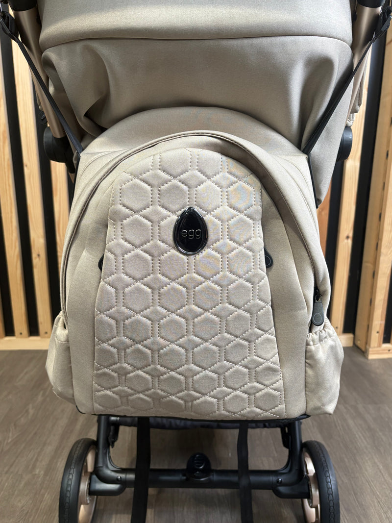 PRE LOVED eggZ Stroller + Accessories - Feather