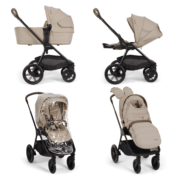 Nuna Triv LX All Season Set Pram & Pushchair Bundle - Cosmopolitan