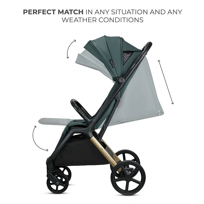 Kinderkraft Loom Stroller - Jade Green