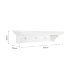 CuddleCo Beaumont Shelf - White