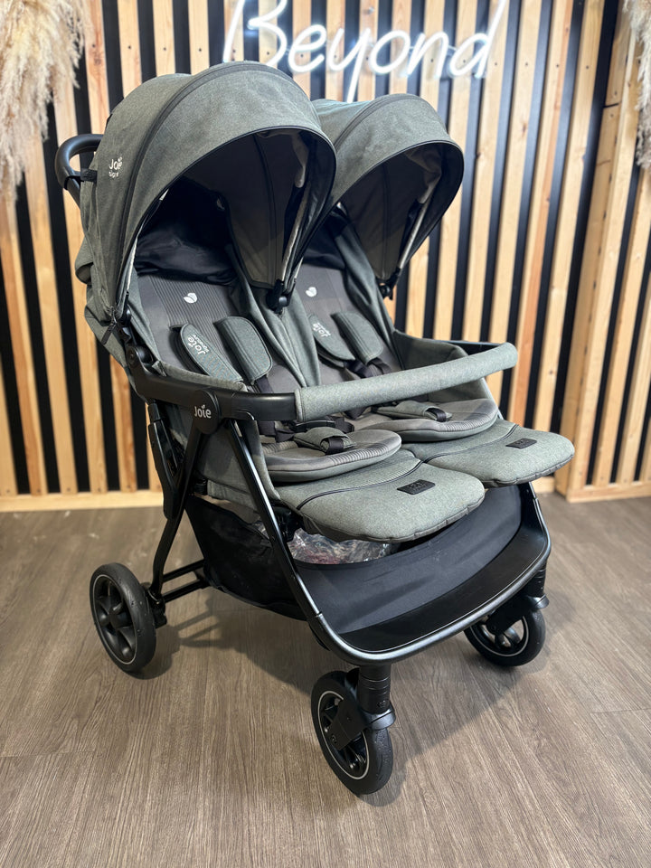 PRE LOVED Joie Estrella Double Stroller - Evergreen