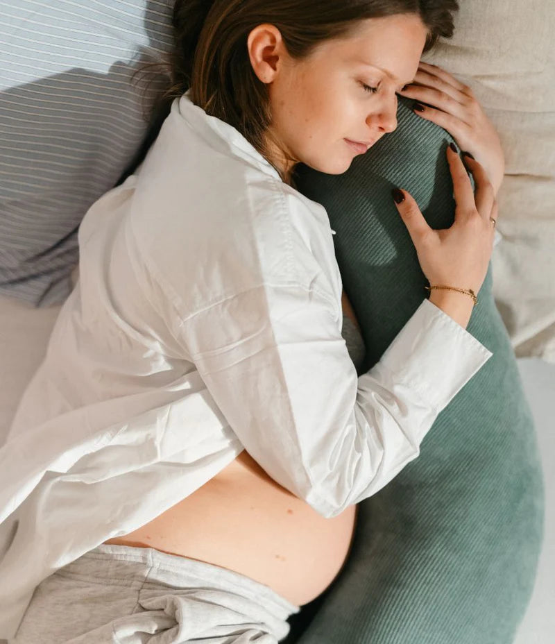 Doomoo Buddy Pregnancy Pillow - Corduroy Green