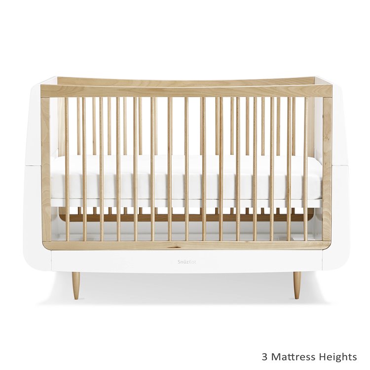 SnuzKot Skandi Cot Bed - Natural