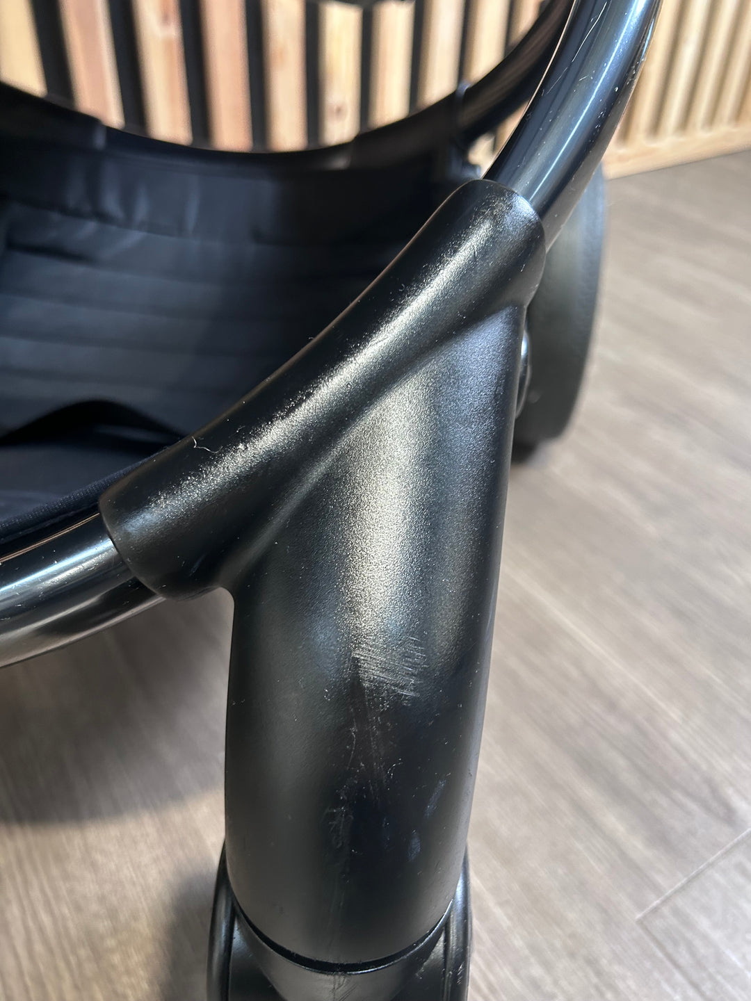 PRE LOVED iCandy Peach 6 Travel System - Dark Grey Twill