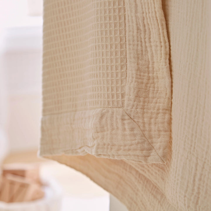 CuddleCo Comforter Blanket - Cashmere Waffle