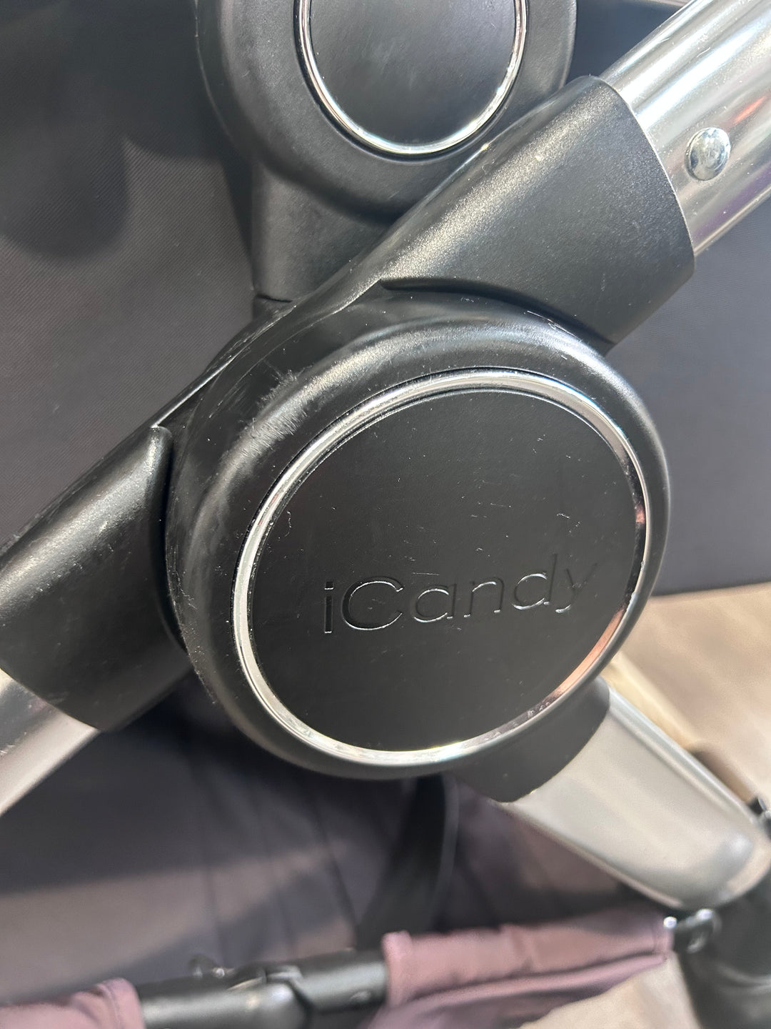 PRE LOVED iCandy Peach 5 2-in-1 Travel System - Beluga Grey