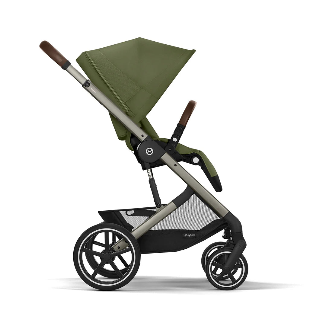 Cybex Balios S Lux Essential Bundle - Taupe/Moss Green