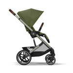Cybex Balios S Lux Essential Bundle - Taupe/Moss Green