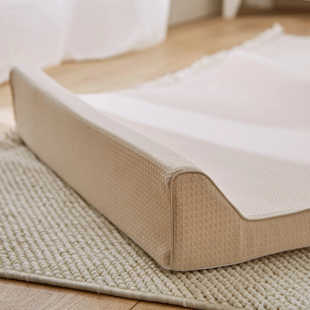 CuddleCo Wedge Changing Mat - Cashmere Waffle