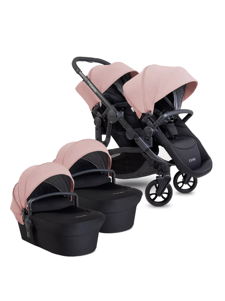 iCandy Orange 4 Twin Pushchair - Rose