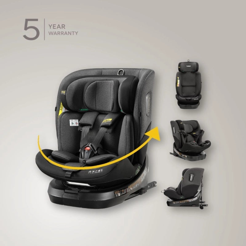 JoviKids Ranger TT 360 Spin All-Stage i-Size Car Seat – Twilight